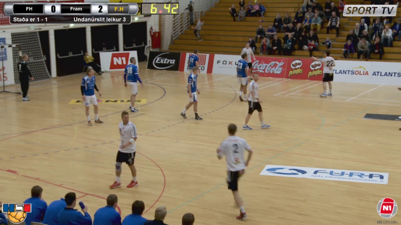Handbolti N1 kk FH Fram 18 04 2013