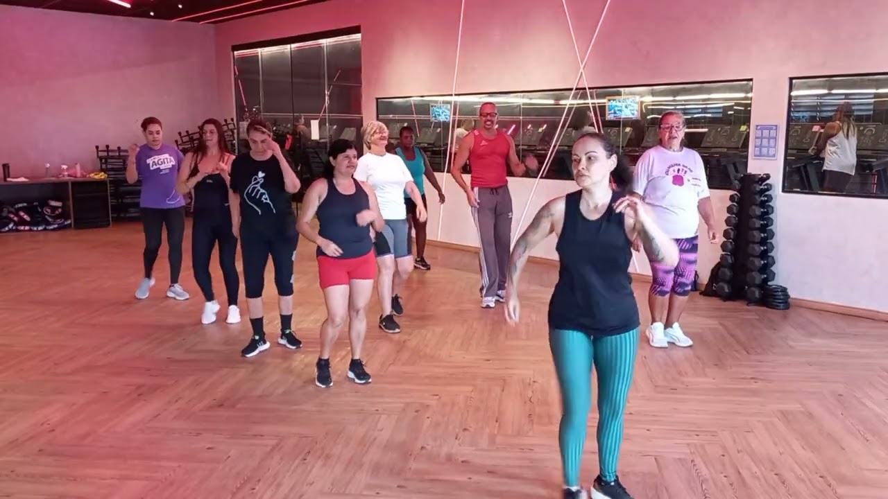 Aula de passinhos das antigas flashback 