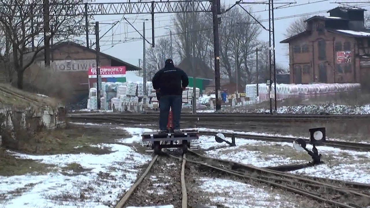 Przejazd drezyną ręczną