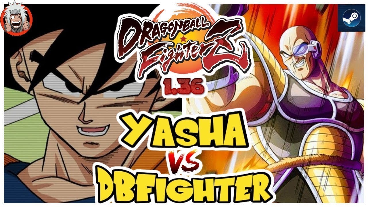 DBFZ Yasha vs DBFighter (TGohan, Cell, Nappa) vs (TGohan, Vegito, Goku)