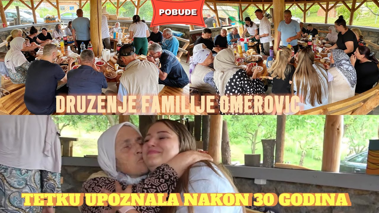 Azmira nakon 30 godina upoznala svoju tetku, druženje familije OMEROVIĆ u Pobuđu postat će tradicija