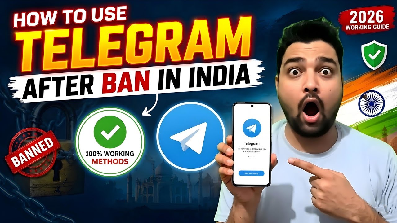How To Use Telegram After Ban In India? 🚫 (100% Working Method)