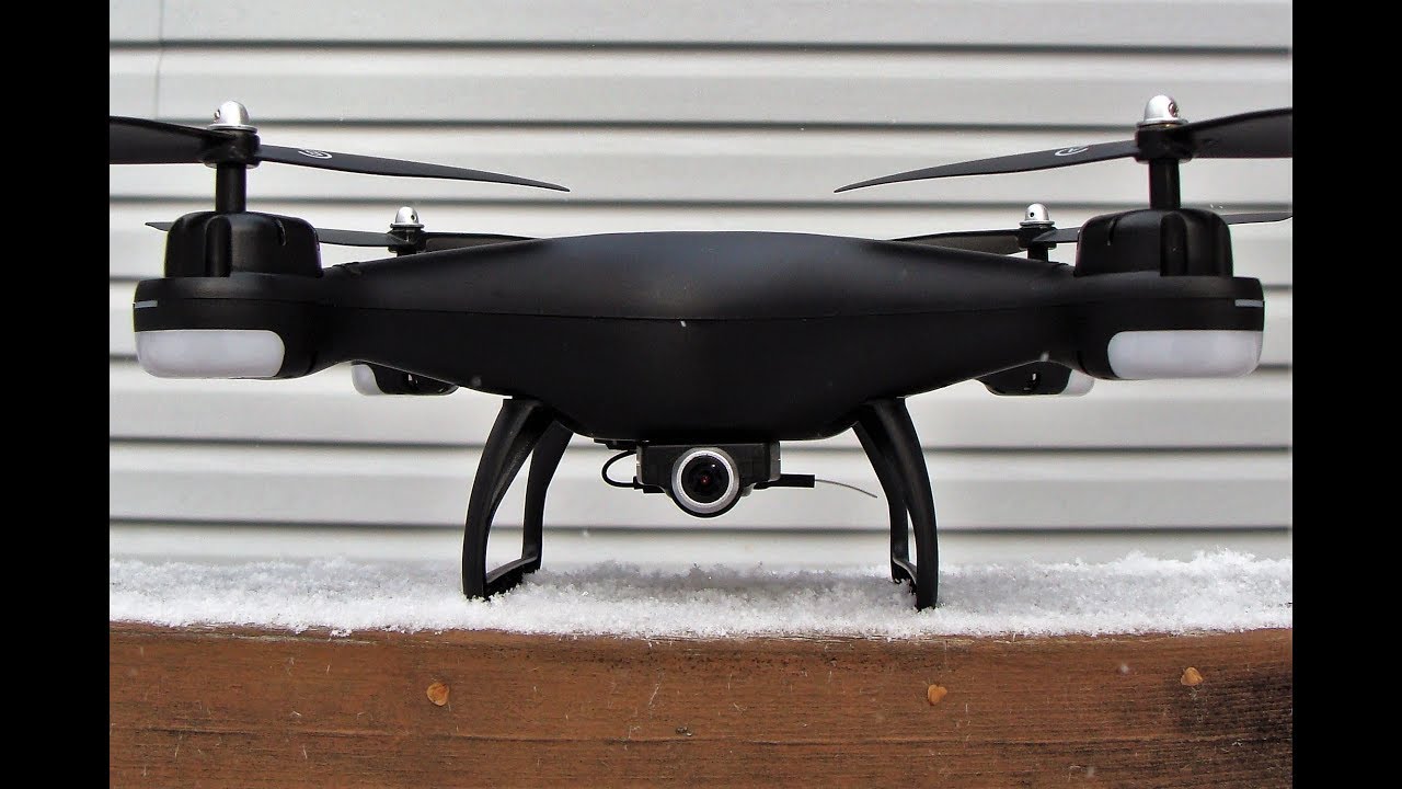 HolyStone HS110D Snowy Flight Review