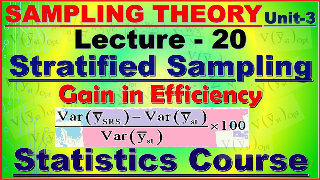 20. Gain in Efficiency Due to Stratification [ISS_Material]