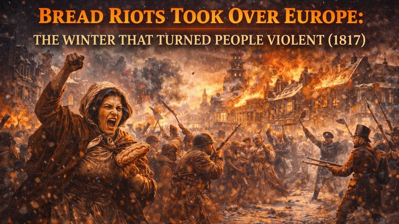 **NO ADS** Boring History.Bread Riots Took Over Europe: The Winter That Turned People Violent (1817)