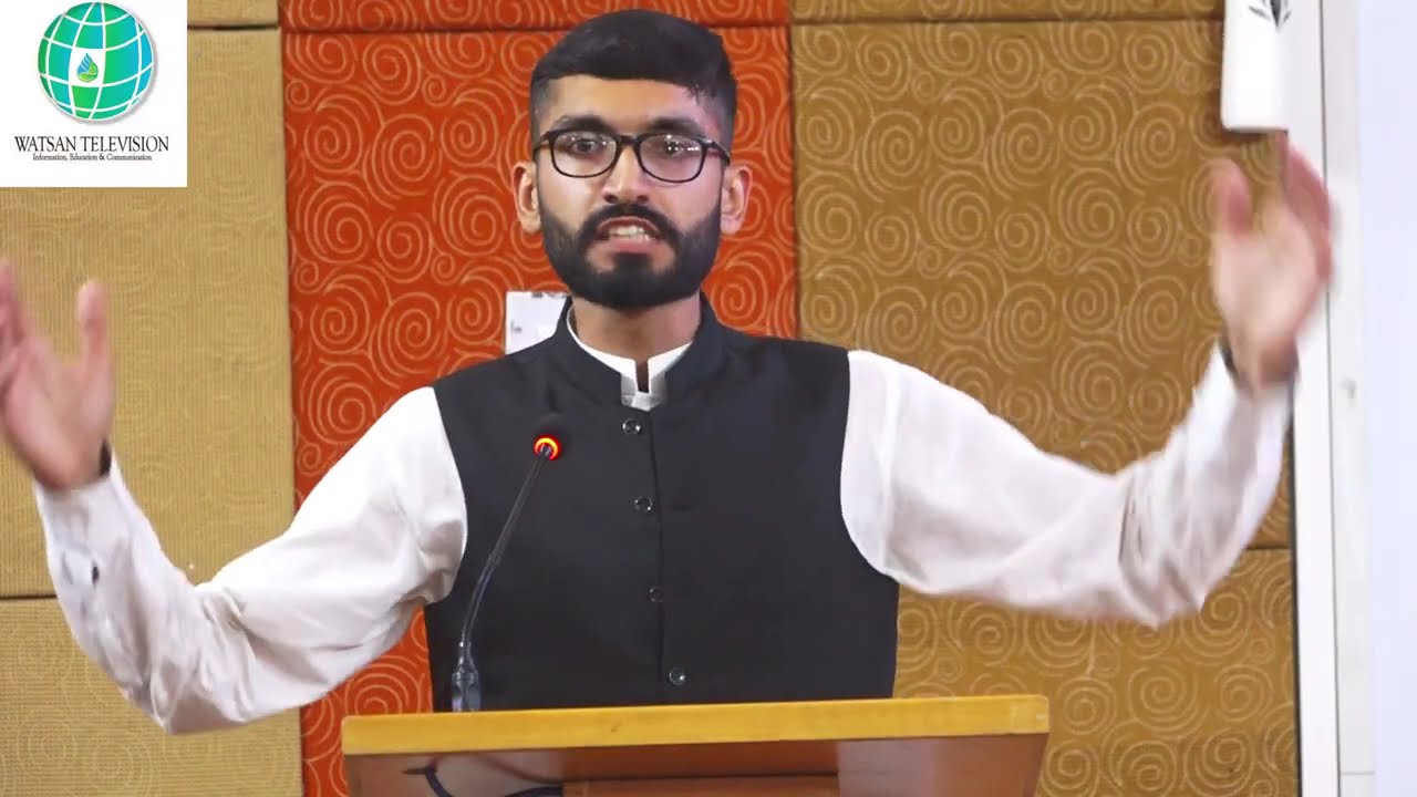 Speech on Global Handwashing day|Mr. Abdullah Shah of University of Veterinary& Animal Sciences Swat