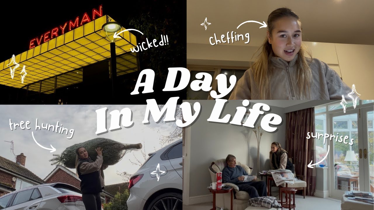 I SURPISED MY GRANDAD!! Visiting the grandparents, cheffing up, the new WICKED and training OBVS