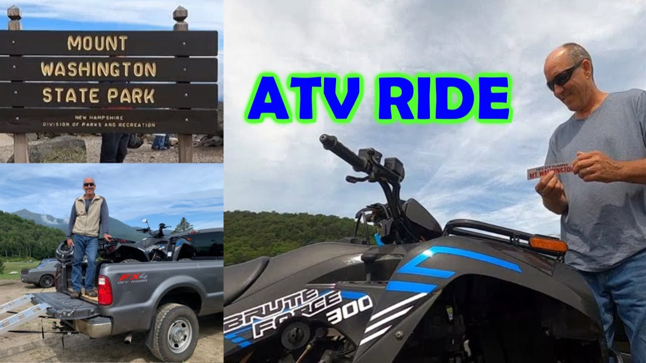 😎EPIC ATV RIDE WITH MY BRUTE FORCE 300 | MT. WASHINGTON “CLIMB TO THE CLOUDS” | 1