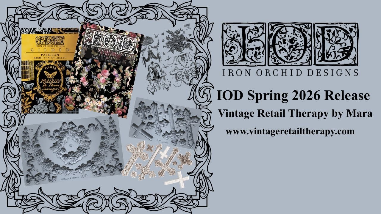 IOD 2026 Spring Release - Vintage Retail Therapy by Mara