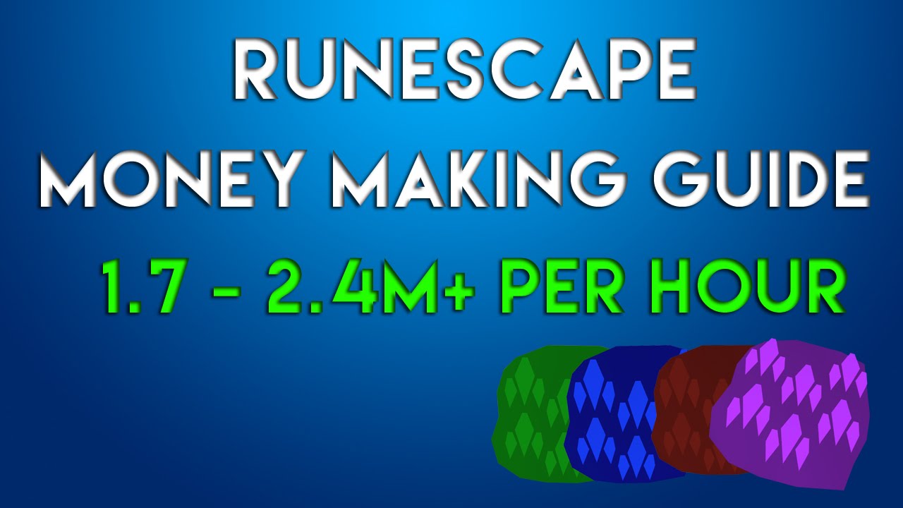 RuneScape 3 Money Making Guide 1.7m -2.4m + per hour 2015 P2p Commentary