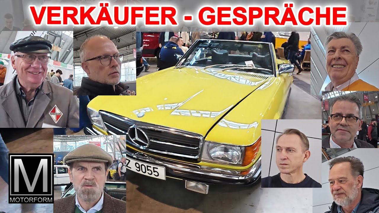 Die Gespräche mit den Verkäufern auf der Retro Classics 2025