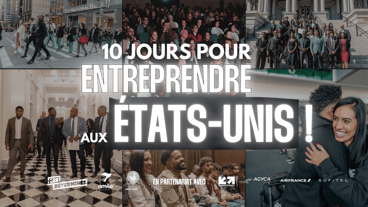 10 JOURS POUR ENTREPRENDRE AUX ÉTATS-UNIS ! 🇺🇸