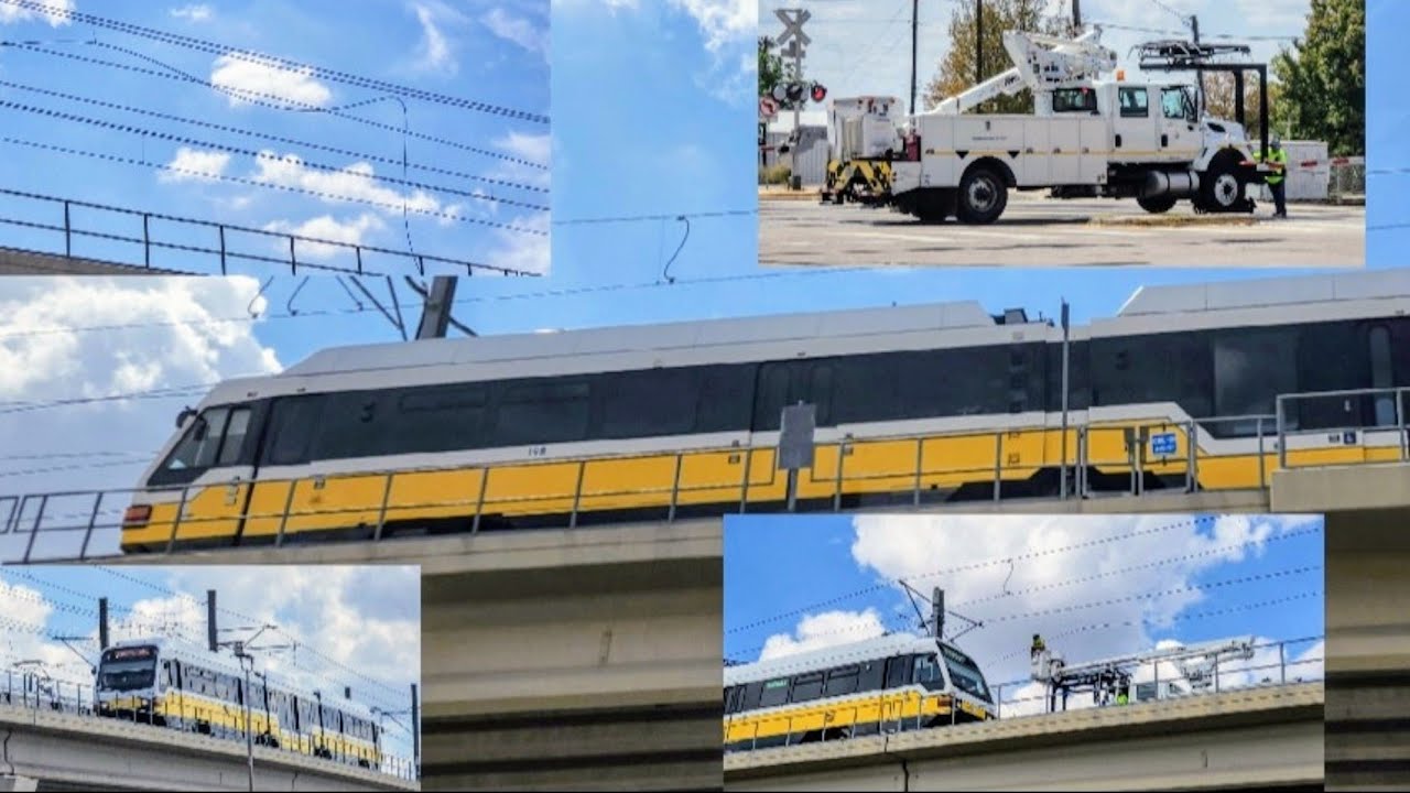 DART Green Line Breaks Pantograph & Catenary | Aftermath & Repairs - September 22, 2024