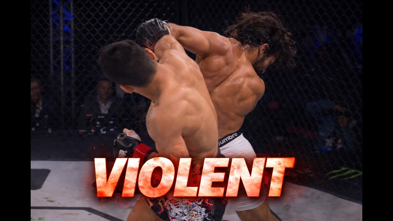 Лучший удар локтем с разворотом, который вы когда-либо видели | LFA Fights
