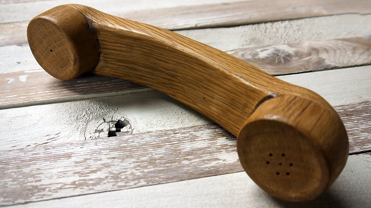 I Turned a Plastic Phone into Solid Wood!
