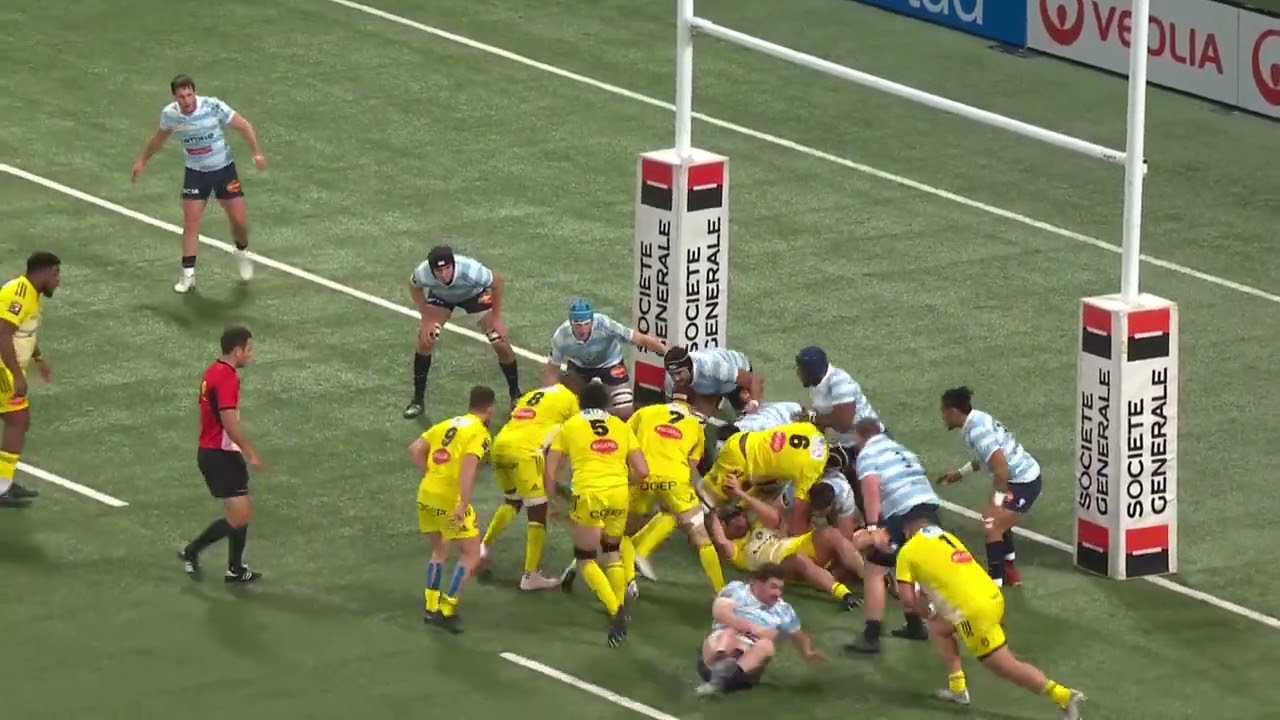 TOP 14 - Essai de Remi PICQUETTE (SR) - Racing 92 - Stade Rochelais - Saison 2022/2023