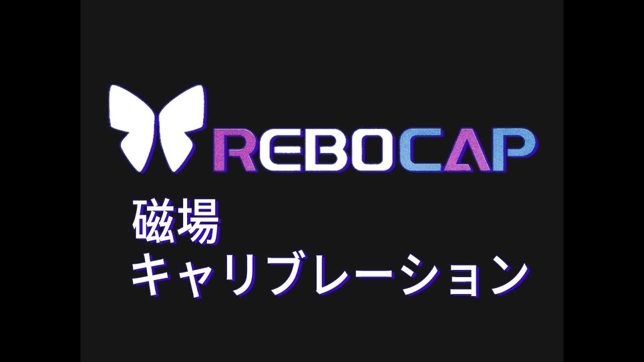Rebocap 磁場キャリブレーション 操作方法