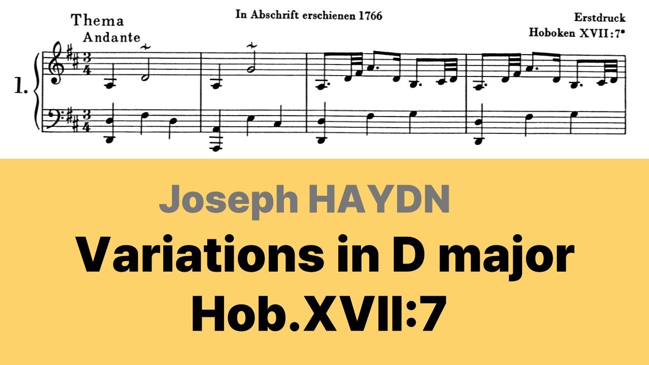 Variations in D major, Hob.XVII:7 (Haydn, Joseph)