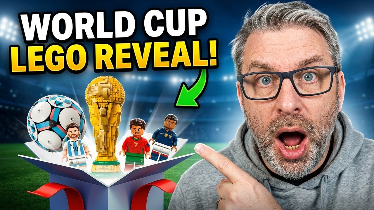 LEGO's Biggest Football Release Ever? Messi, Ronaldo & Trophy Sets