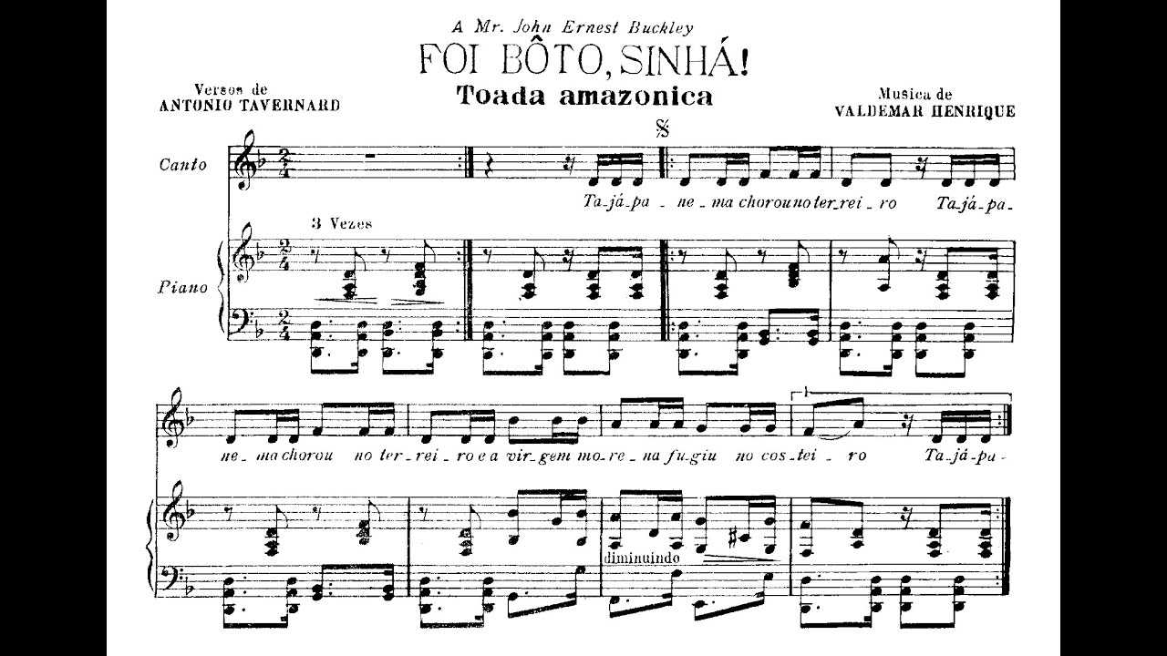 Waldemar Henrique - Foi boto, sinhá! (Adriane Queiroz, soprano; Arthur Moreira Lima, piano)