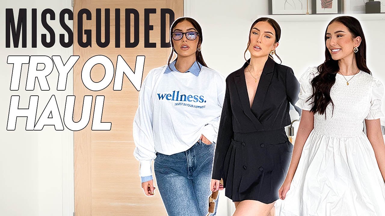MISSGUIDED TRY ON HAUL 2021 - 10 Post Lockdown Outfit Ideas! ad | Hannah Renée