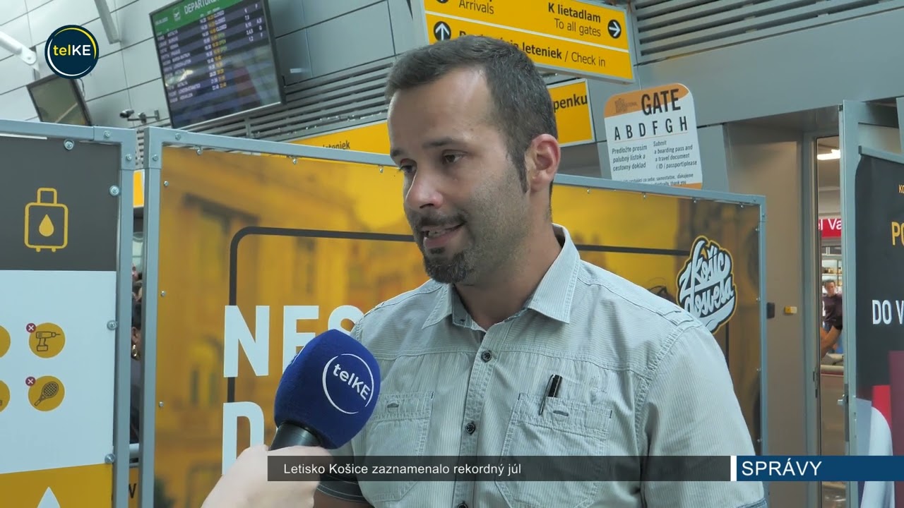 Rekordný počet prepravených pasažierov z letiska Košice