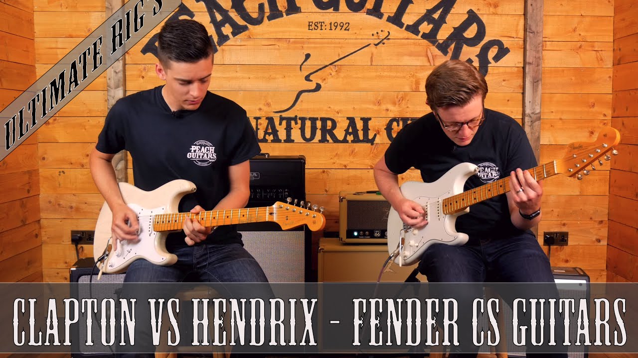 Clapton VS Hendrix - Fender Custom Shop Tribute Stratocasters