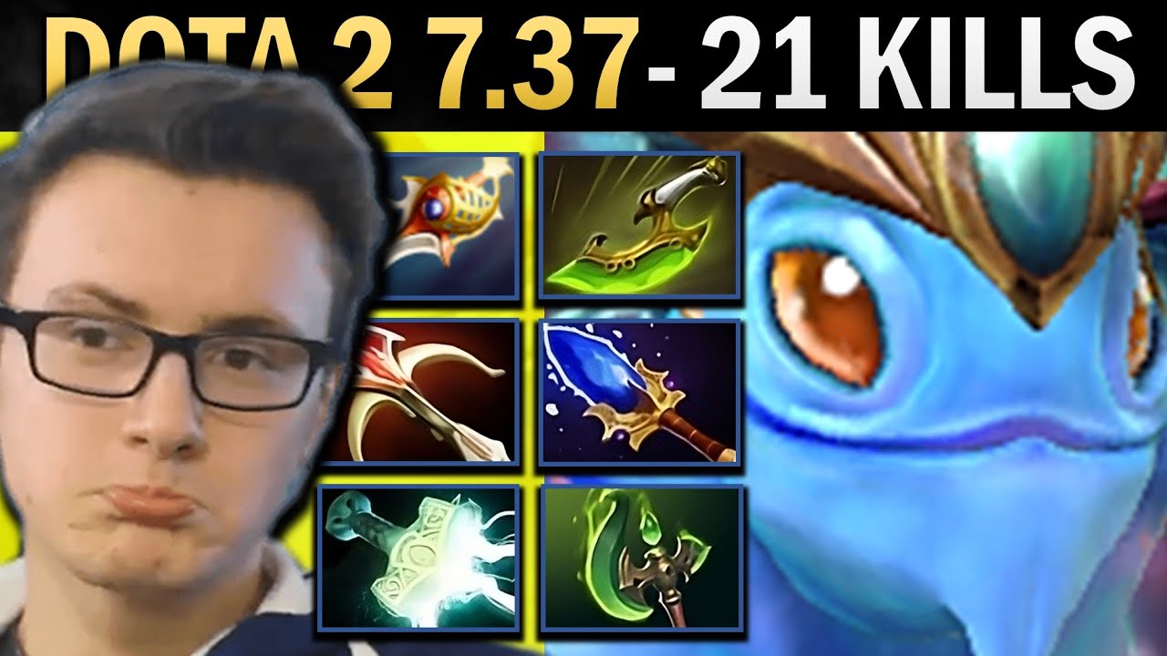 Чудо игры за Пака: 21 убийство и Рапира - Dota 2 7.37