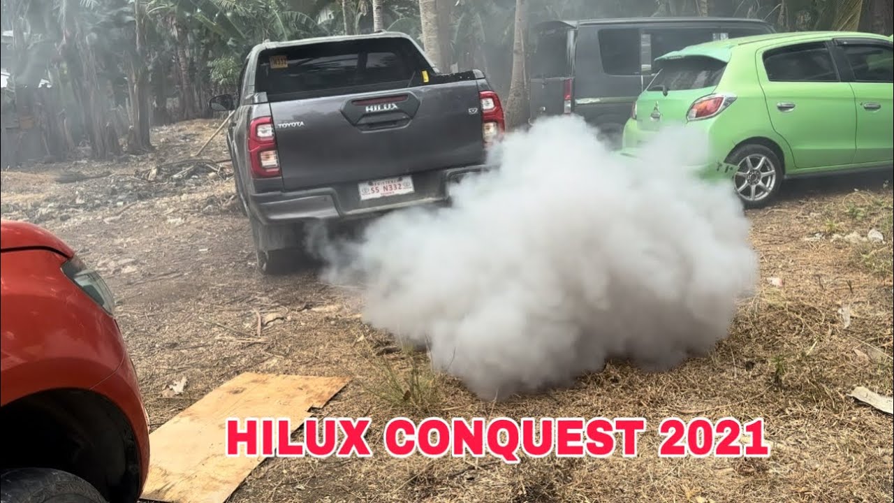 Toyota Hilux CONQUEST 2021 Smoke and Low Power
