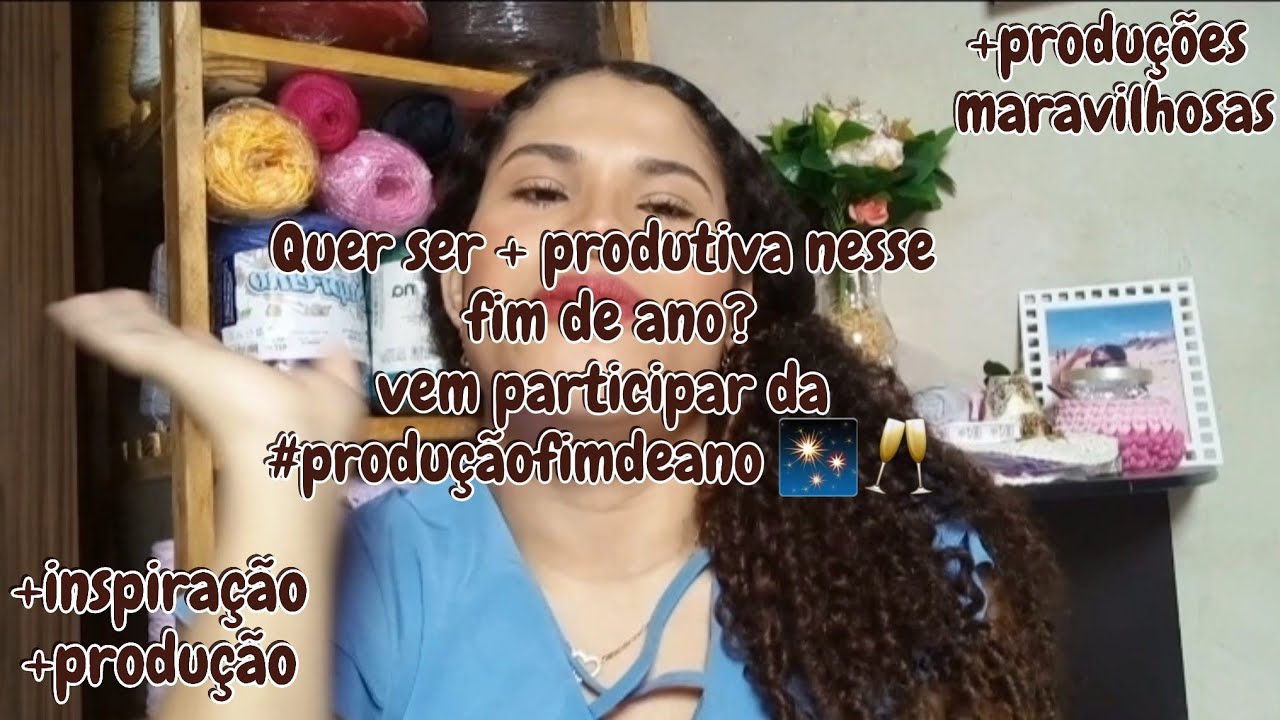 Quer ser produtiva nesse fim de ano? Vem participar da #produçãofimdeano ✨🥂