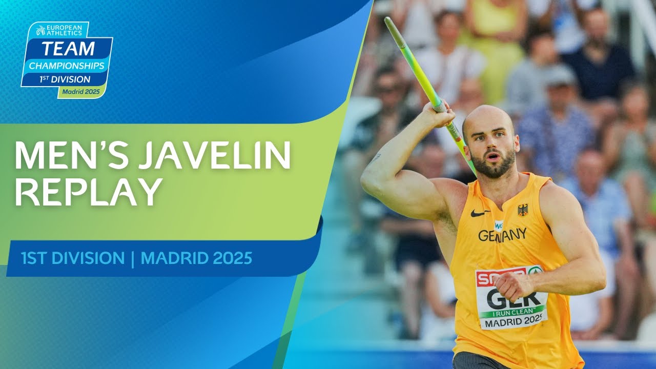 Men's javelin replay | Madrid 2025