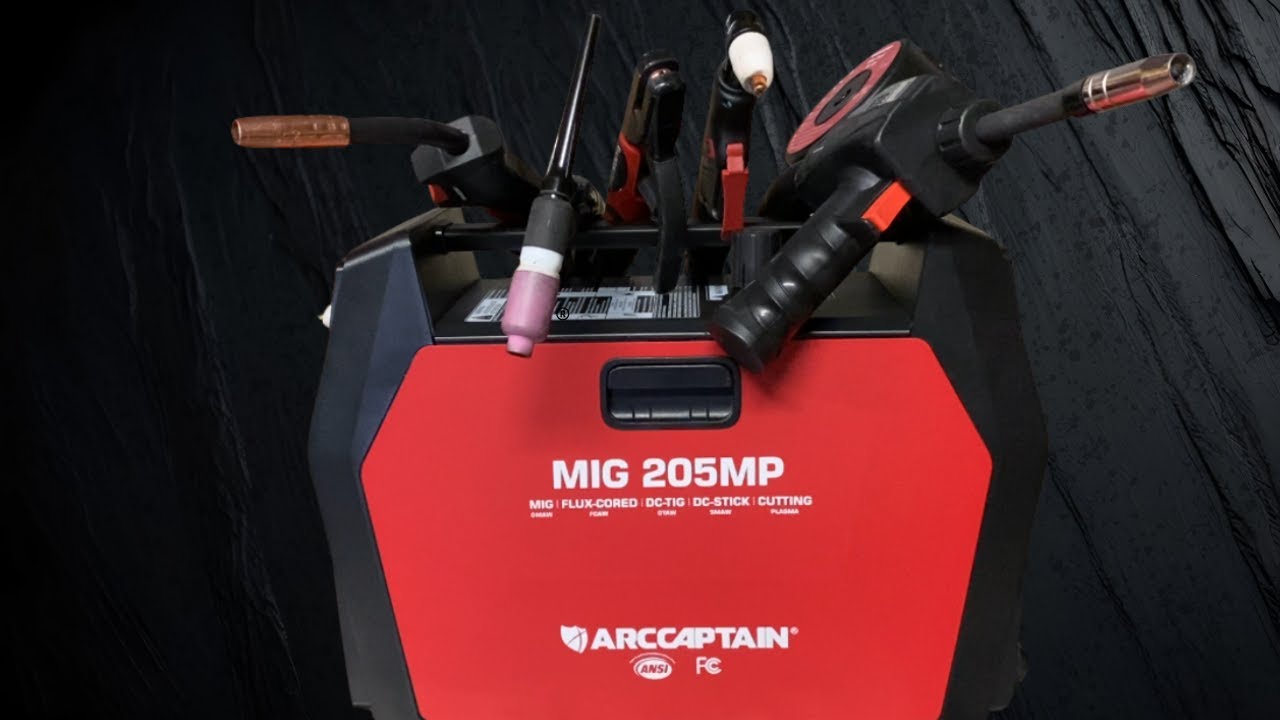 ARCCAPTAIN MIG205MP: Best Budget Multi-Process Welder (MIG/TIG/Stick/Plasma Test)