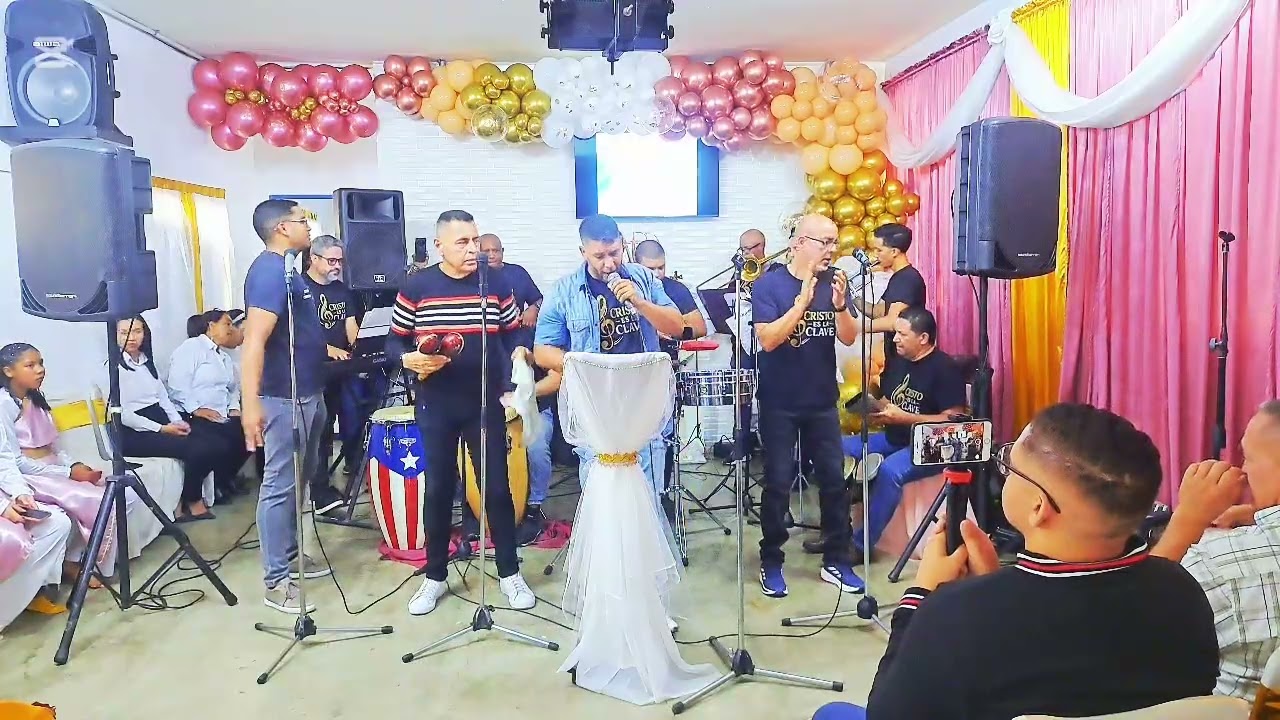 PUERTO DE LA PAZ- ORQUESTA CRISTO ES LA CLAVE- 3er ANIVERSARIO RENACER EN DIOS......