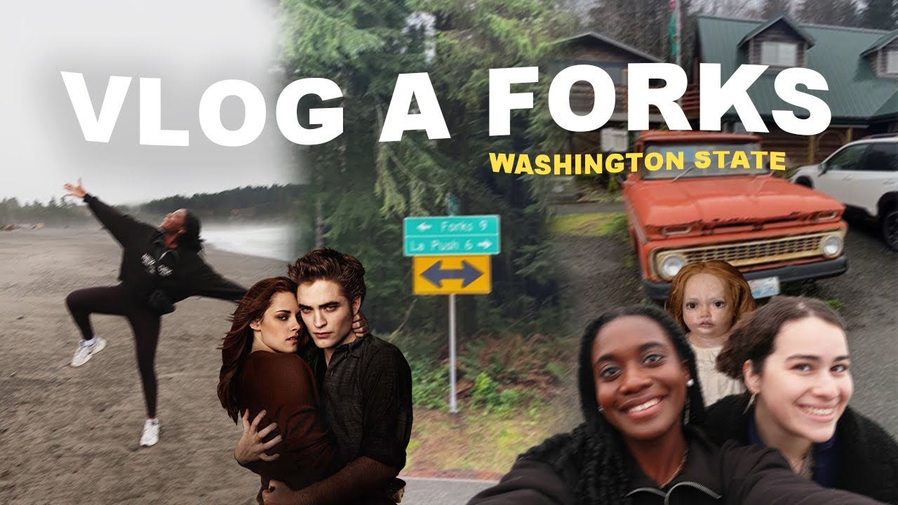 Une journée à Forks I AU PAIR AUX USA #aupair #aupairlife #vlog #twilight