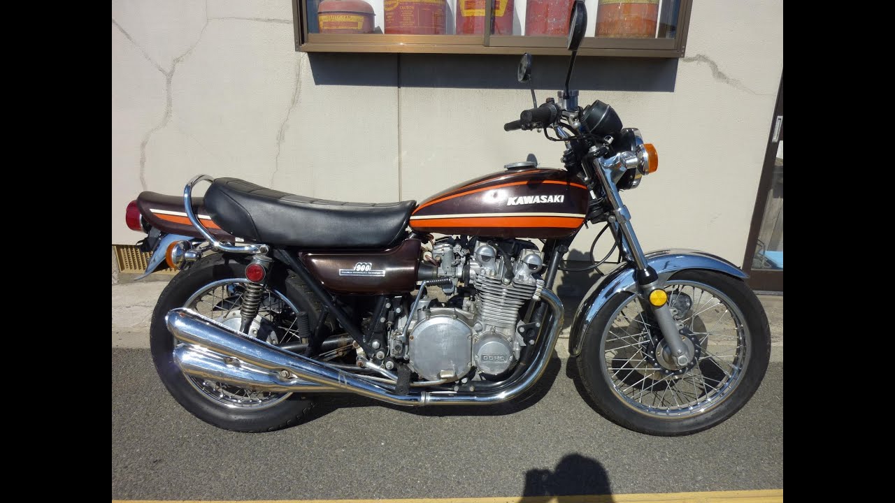 1974 KAWASAKI Z1 TIGER ENGINE START
