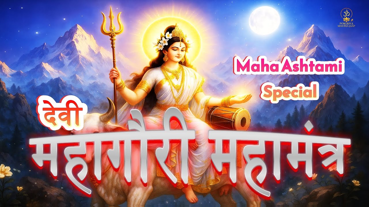Devi Mahagauri Mahamantra | देवी महागौरी महा मंत्र | Powerful Navdurga Mantra for Peace & Blessings