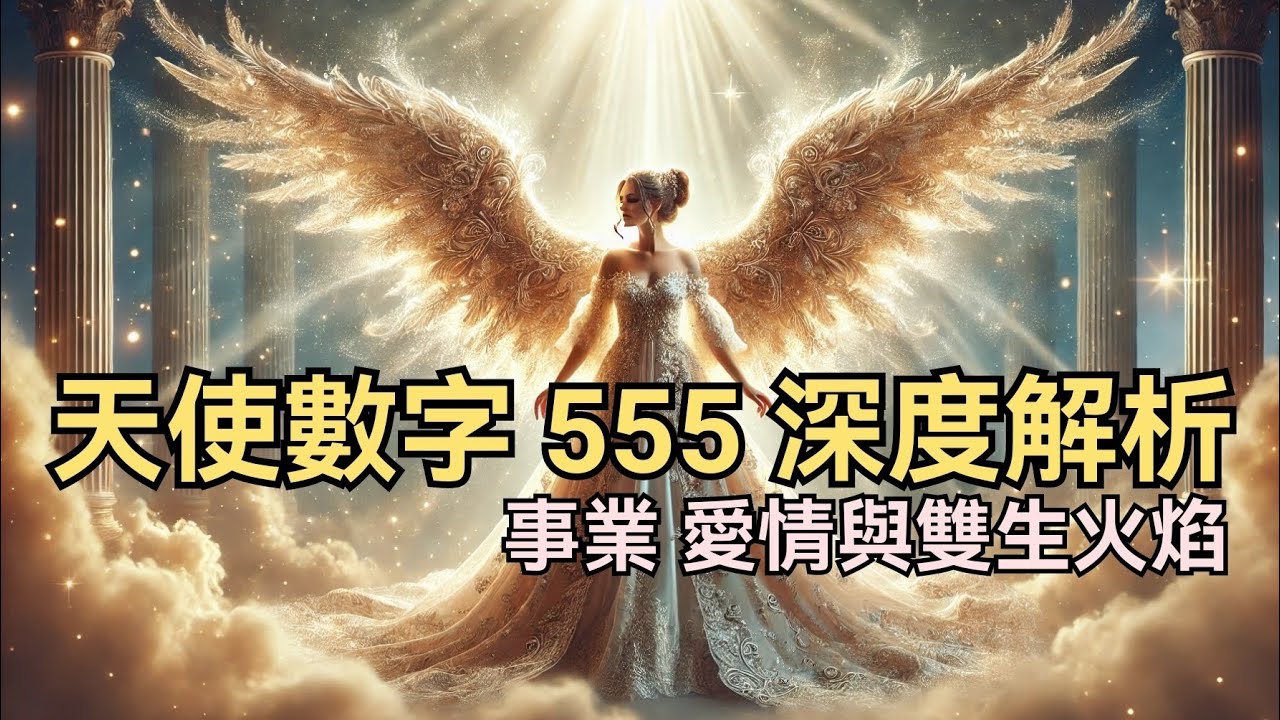 天使數字555深度解析 事業，愛情與雙生火焰的指引 [中英字幕] Angel Number 555: Guidance for Career, Love, and Twin Flames