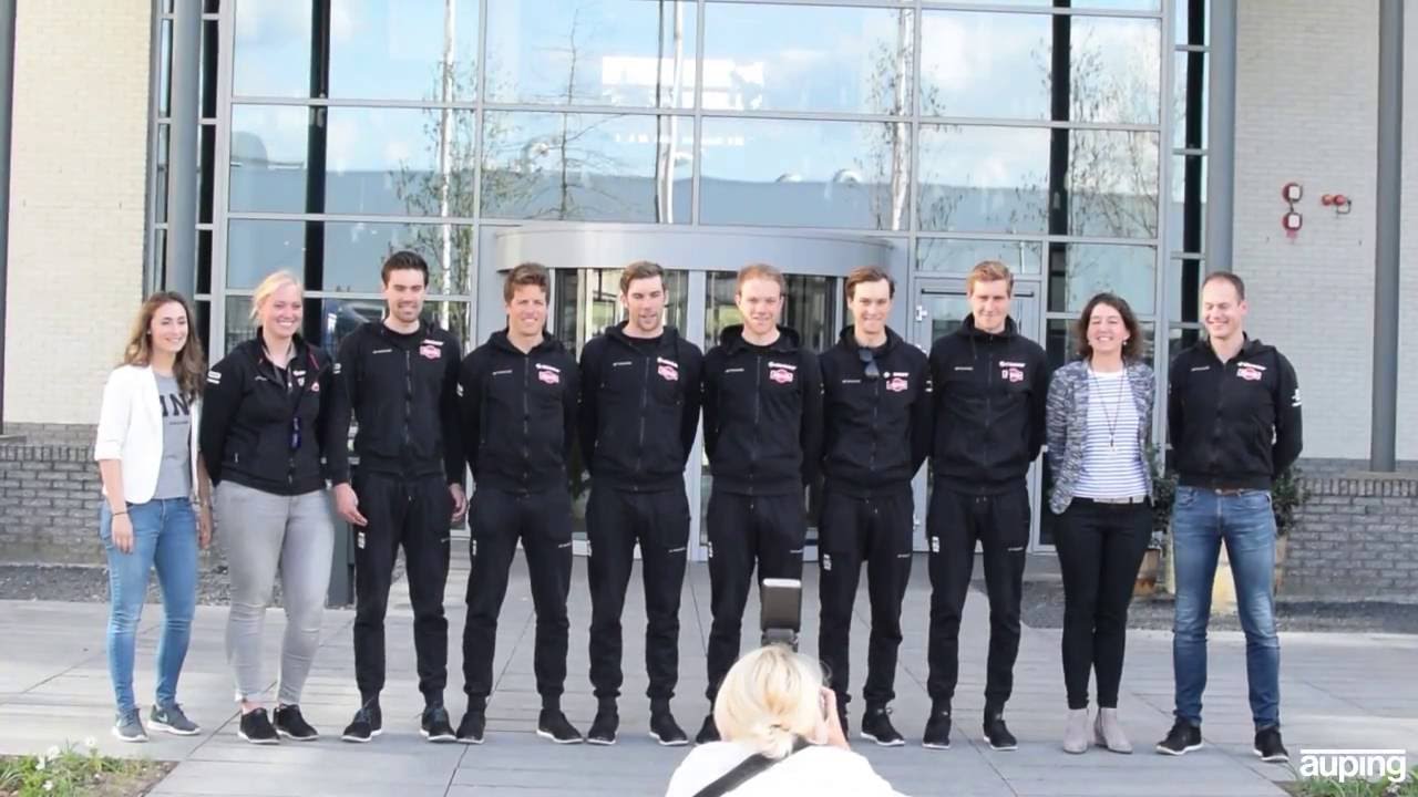 Team Giant-Alpecin visit at Auping