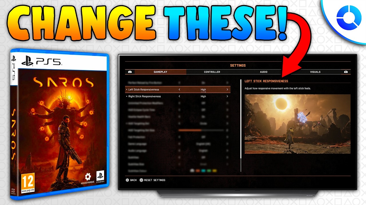 Change These SAROS Settings Before Playing!