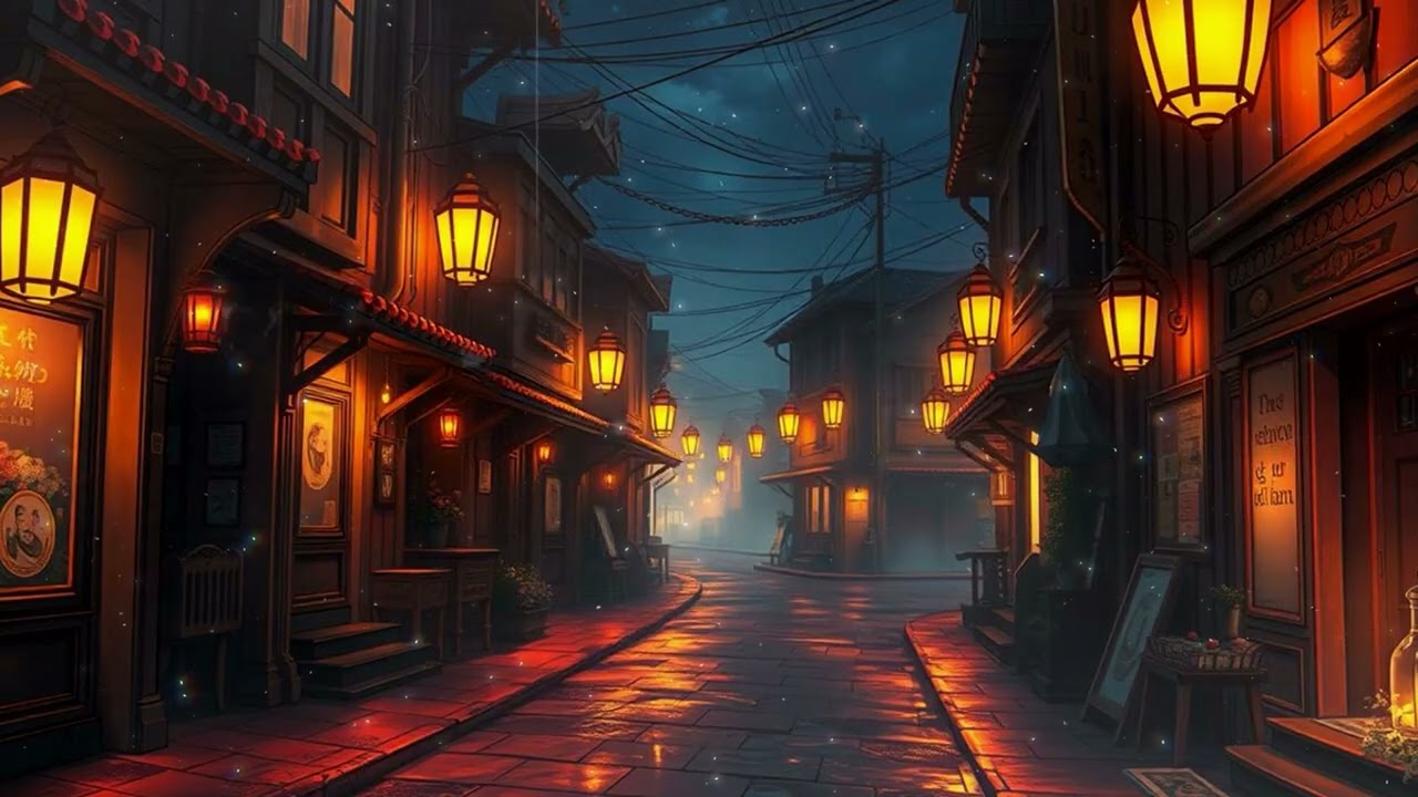 City at night lofi beats for study 💻