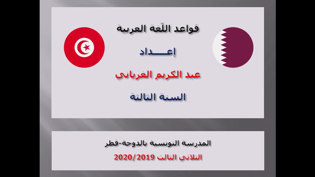 المبتدأ في الجملة الإسمية. عبد الكريم الغرياني