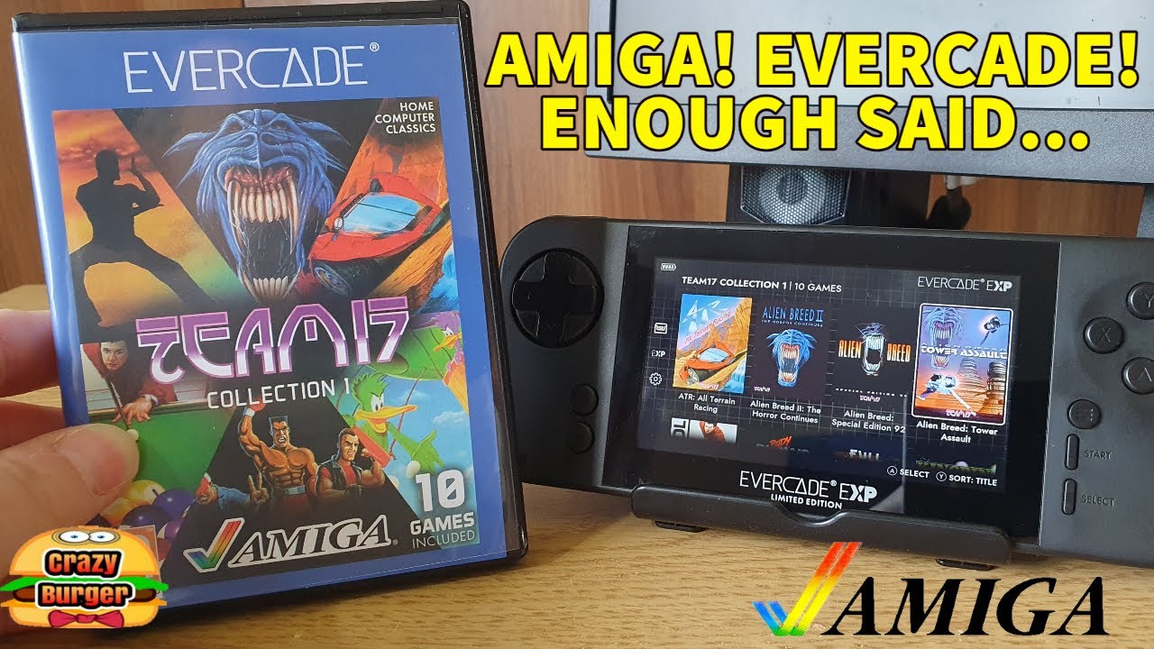 Evercade Team 17 Collection 1 AMIGA!! - Best Cart On Evercade?