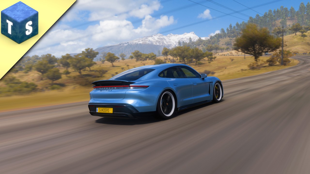 ASMR Relax Driving with Porsche Taycan Turbo S - Forza Horizon 5