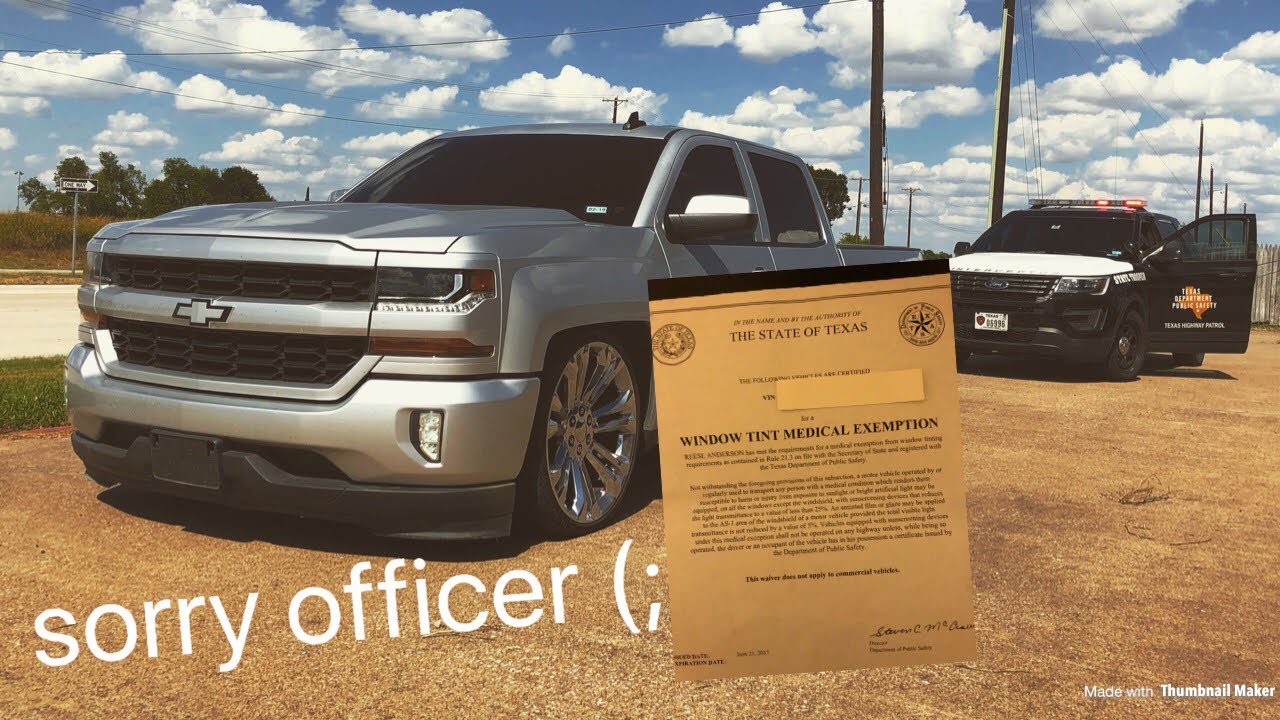How to get a Window Tint Exemption, step by step 😎