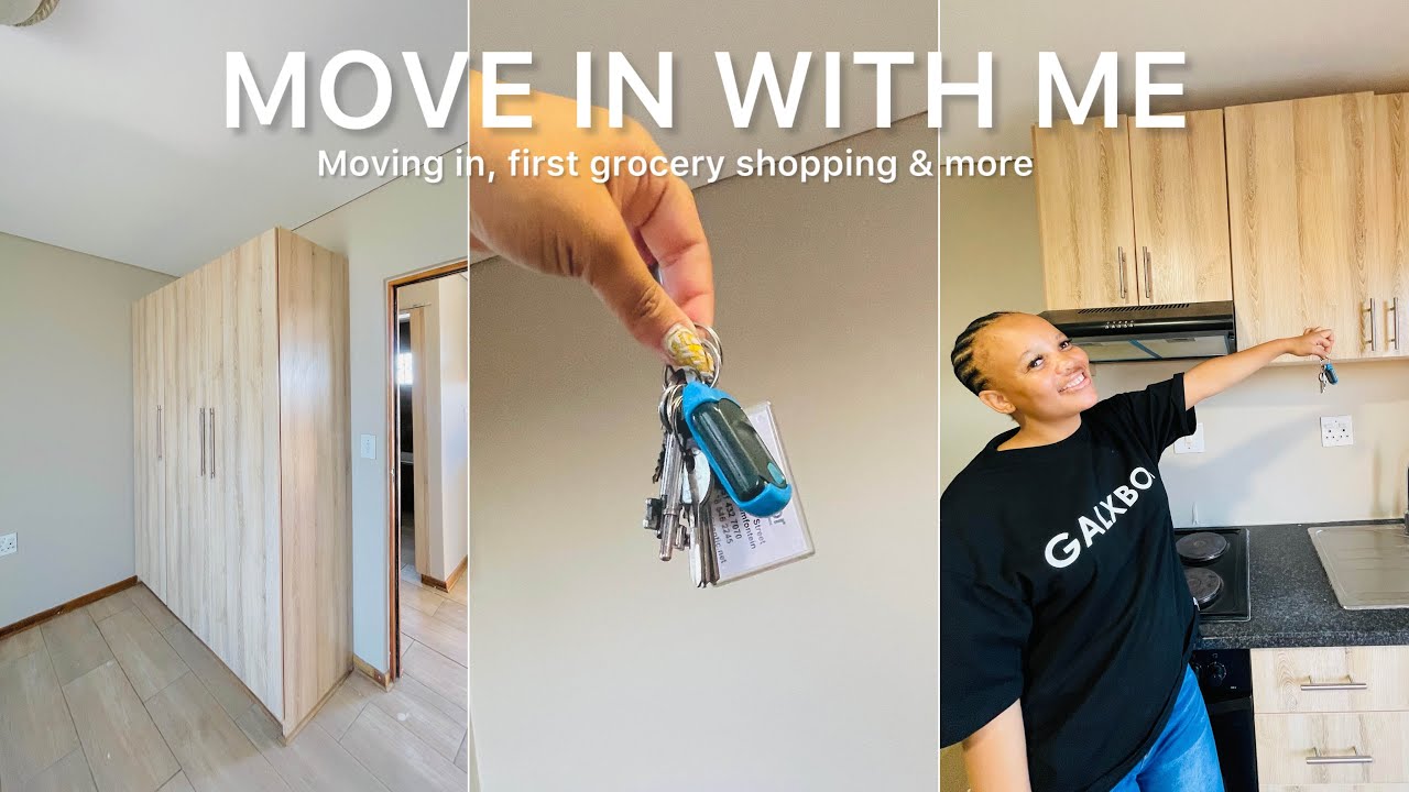 MOVING IN VLOG:I MOVED OUT OF MY PARENTS HOUSE | FIRST GROCERY SHOPPING | NEW FRIDGE | HAUL | DATE