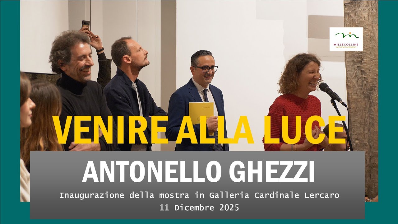 Antonello Ghezzi   Venire alla luce   Galleria Lercaro Bologna