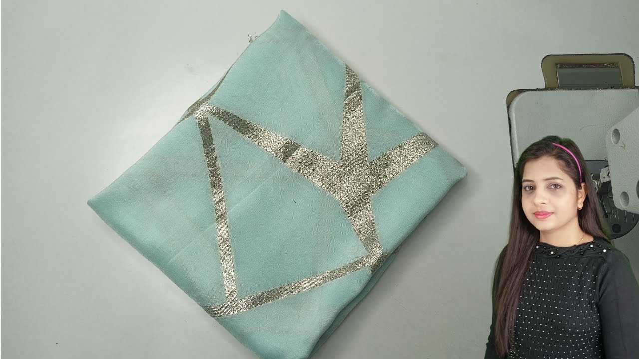 ये डिजाइन इतना आसान है कि जिसे नही आता वो भी बना लेगा | Designer new Blouse Cutting | Designer Blauj