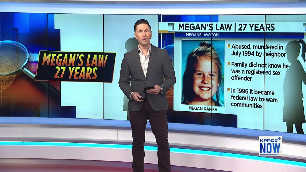 What is Megan's Law? Hear how advocate pursued this 27 years ago