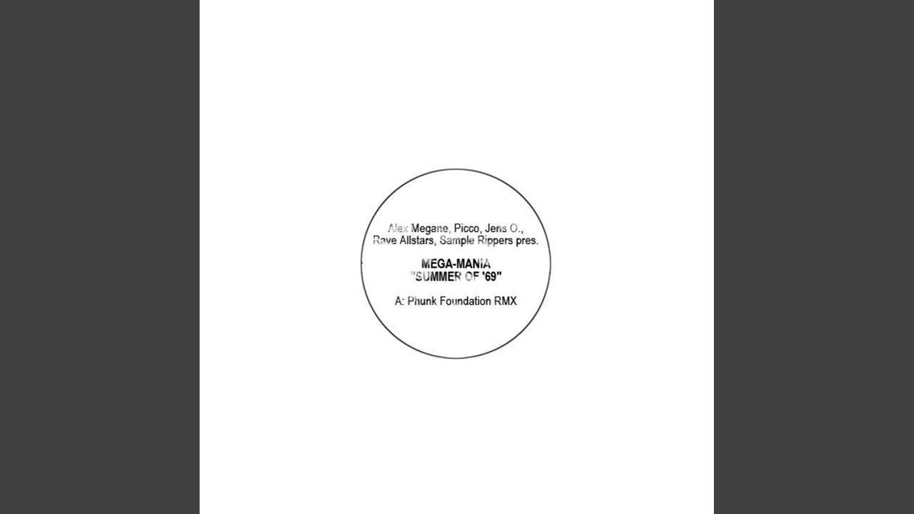 Summer Of '69 (Phunk Foundation Dub Mix)