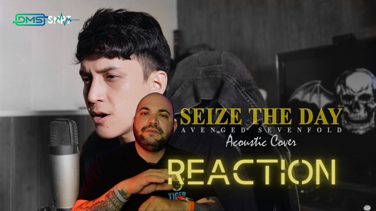 Dimas Senopati - Avenged Sevenfold - Seize The Day (Acoustic Cover) |REACTION|